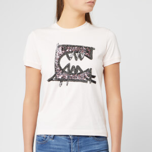 Coach 1941 Women's Guang Yu Rexy Shrunken T-Shirt - Blush Pink