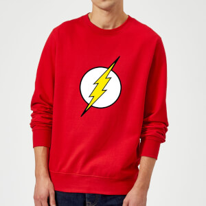 Justice League Flash Logo Sweatshirt - Red