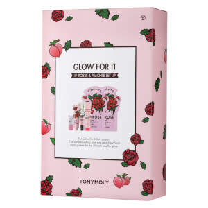 TONYMOLY Glow For It - Peaches and Roses Set