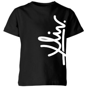 How Ridiculous XLIV Script Vertical Kids' T-Shirt - Black
