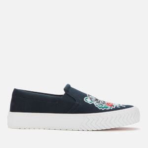 KENZO Men's K-Skate Tiger Head Slip-On Trainers - Navy Blue