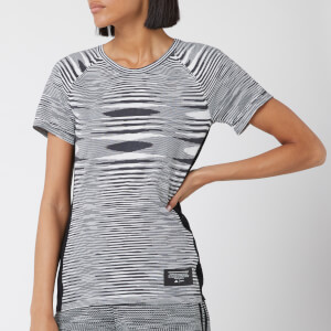 adidas X Missoni Women's City Runners Unite Short Sleeve T-Shirt - Black