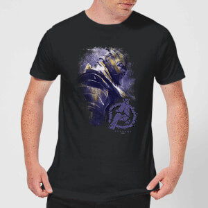 Avengers Endgame Thanos Brushed Men's T-Shirt - Black