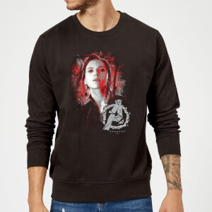 Sudadera Vengadores Endgame Viuda Negra Brushed - Hombre - Negro
