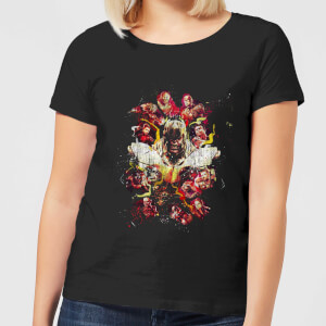 T-shirt Avengers Endgame Distressed Thanos - Femme - Noir