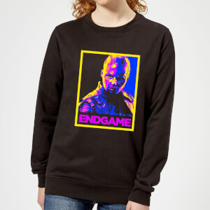 Avengers Endgame Nebula Poster Women's Sweatshirt - Black