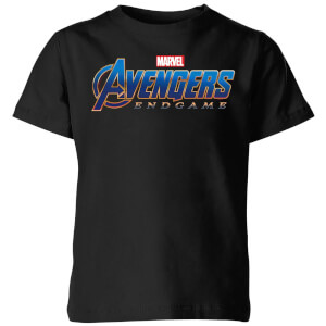 Avengers Endgame Logo Kids' T-Shirt - Black