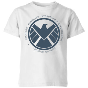 Marvel Avengers Agent Of SHIELD Logistics Division Kids' T-Shirt - White