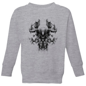 Avengers Endgame Thanos Rorschach Kids' Sweatshirt - Grey
