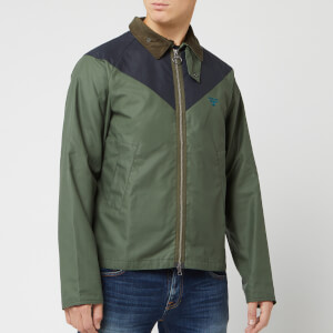 Barbour Men's Beacon Broad Wax Jacket - Light Moss
