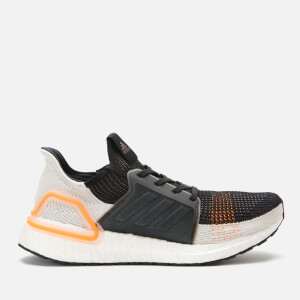 adidas Men's Ultraboost 19 Trainers - Trace Cargo/Raw White/Solar Red
