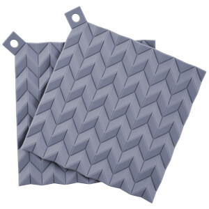 RIG-TIG Hold-On Pot Holders Set of 2 - Dark Blue