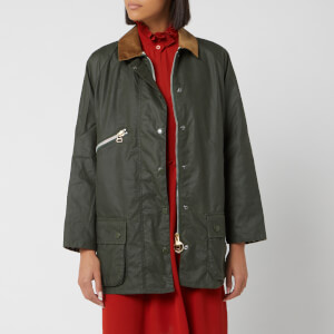 Barbour Women's Alexa Chung Edith Wax Jacket - Duffle Bag/Northumberland