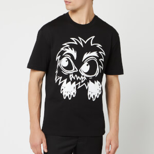 McQ Alexander McQueen Men's Monster Rally Dropped Shoulder T-Shirt - Darkest Black