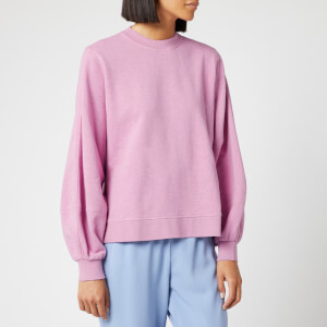 Ganni Women's Isoli Sweatshirt - Moonlight Mauve