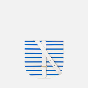 The Cambridge Satchel Company Women's Saddle Bag - Blue Stripe