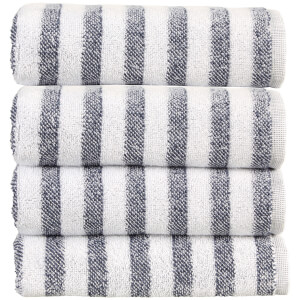 Christy Soho Stripe 4 Piece Towel Bale - Ocean