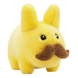 Kidrobot Frank Kozik Labbit 18cm Yellow Stache Plush
