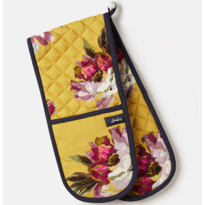 Joules All Over Floral Double Oven Glove