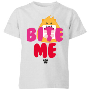 Hamsta Bite Me Kids' T-Shirt - Grey