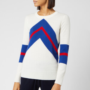 Madeleine Thompson Women's Timothy Jumper - White/Blue/Red