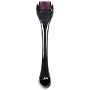 Beauty ORA Facial Microneedle Roller System - Purple Head with Black Handle 0.25mm