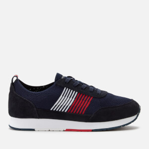 Tommy Hilfiger Men's Eva Knit Runner Trainers - Midnight