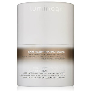 Iluminage Skin Rejuvenating Socks with Anti-Aging Copper Technology