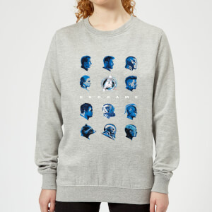 Avengers: Endgame Heads Women's Sweatshirt - Grey