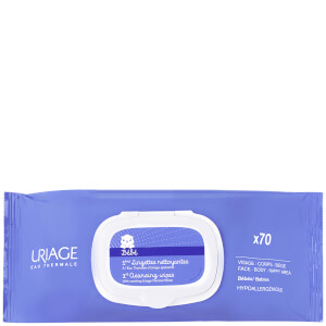 Uriage Baby 1st Cleansing Wipes x70