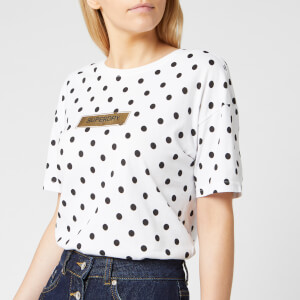 Superdry Women's Studio 395 Polka Dot Aop Portland T-Shirt - Optic