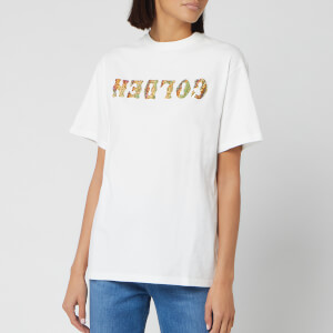 Golden Goose Deluxe Brand Women's Golden T-Shirt - White/Reversed Gold