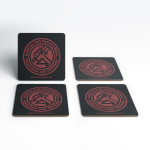 Hellboy B.P.R.D. Coaster Set