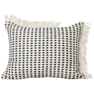 Ferm Living Way Outdoor 70cm x 50cm Cushion - White/Black