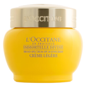 L'Occitane Immortelle Divine Light Cream SPF 20 (Net Wt. 1.7 oz.)