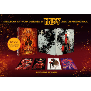 Exclusivité Zavvi: Hellboy 4K Ultra HD (Blu-ray 2D inclus) - Steelbook Édition Limitée