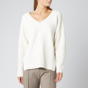 See By Chloé Women's V Neck Knit Jumper - White