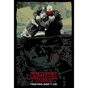 Netflix's Stranger Things "Friends Don't Lie" Giclee Poster