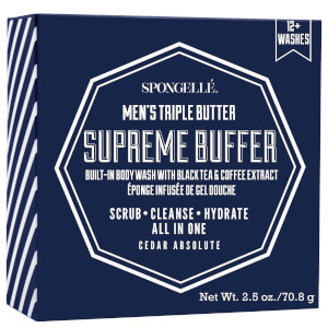 Spongelle Mini Men's Supreme Buffer - Cedar Absolute