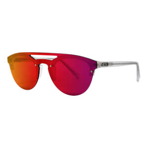 Scicon Cover Sunglasses Red Multimirror Lens - Frozen White Frame