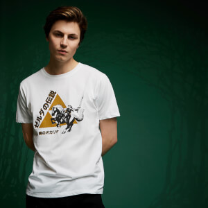 Legend Of Zelda Link Triforce T-Shirt - White