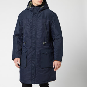 Armani Exchange Men's Trench Coat - Navy