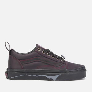 Vans X Harry Potter Kids' Deathly Hallows Old Skool Elastic Lace Trainers - Black