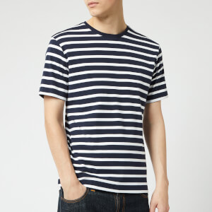 Armor Lux Men's Marinière T-Shirt - Navire/Blanc