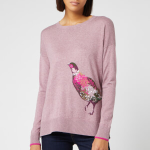 Joules Women's Meryl Luxe Pheasant Jumper - Purple
