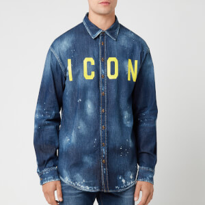 Dsquared2 Men's Icon Denim Shirt - Blue