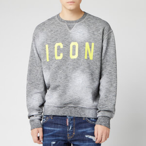 Dsquared2 Men's Icon Sweatshirt - Black/Yellow