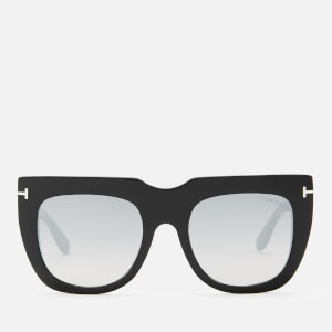 Tom Ford Women's Thea Sunglasses - Shiny Black/Smoke Mirror
