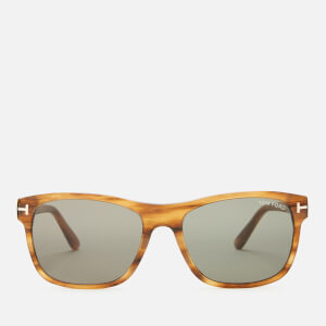 Tom Ford Men's Guilio Sunglasses - Dark Brown/Green