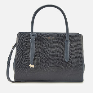 Radley Women's Liverpool Street (Lizard) Medium Zip Top Multiway Bag - Ink